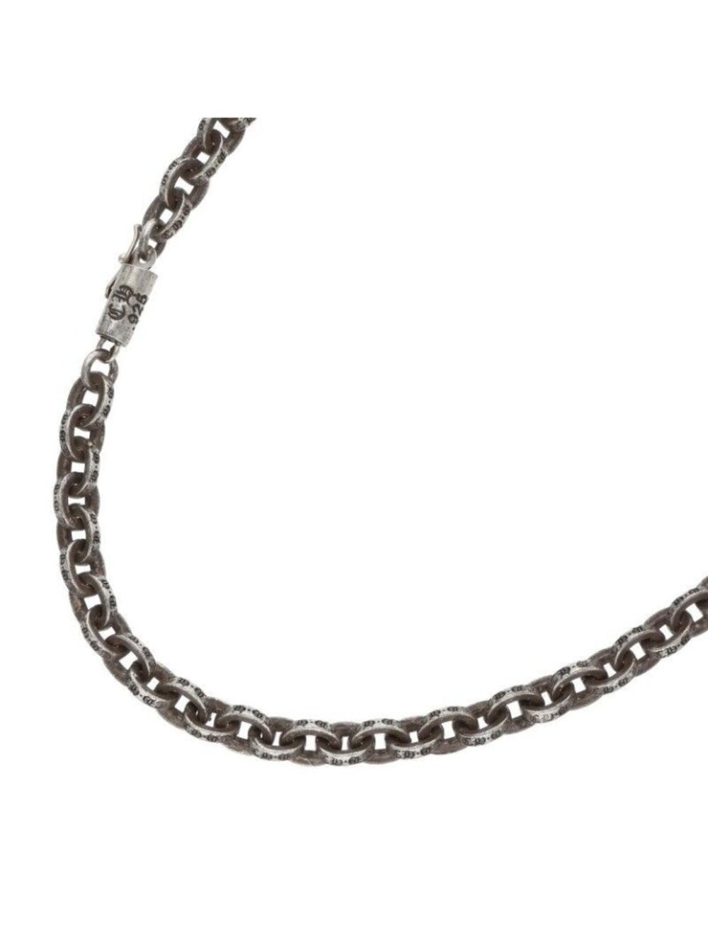 Chrome Hearts Paper Chain 24 Silver Necklace